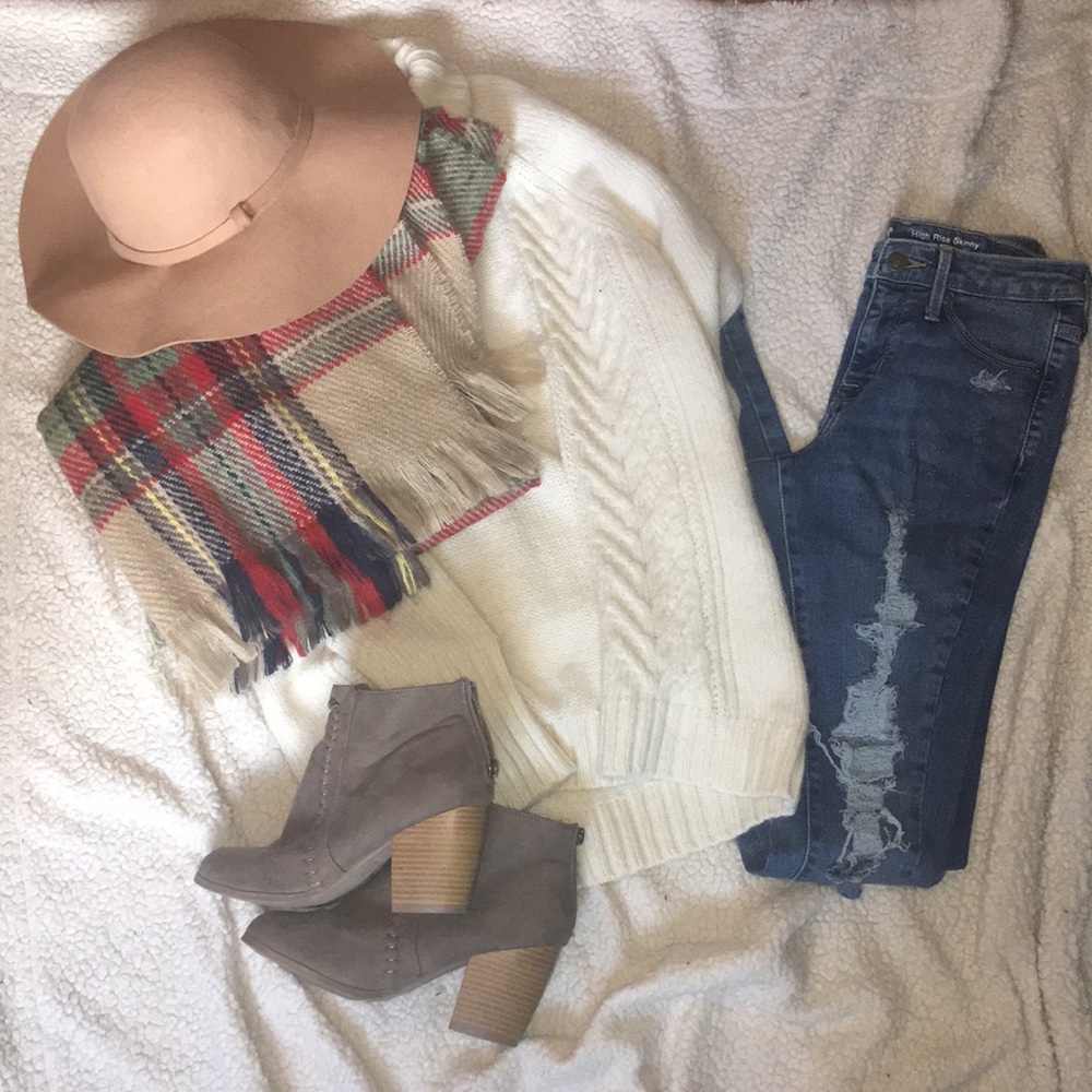 Tan Floppy Fall Hat